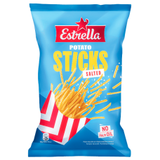 Estrella - Sticks Potato Chips with Salt 70g