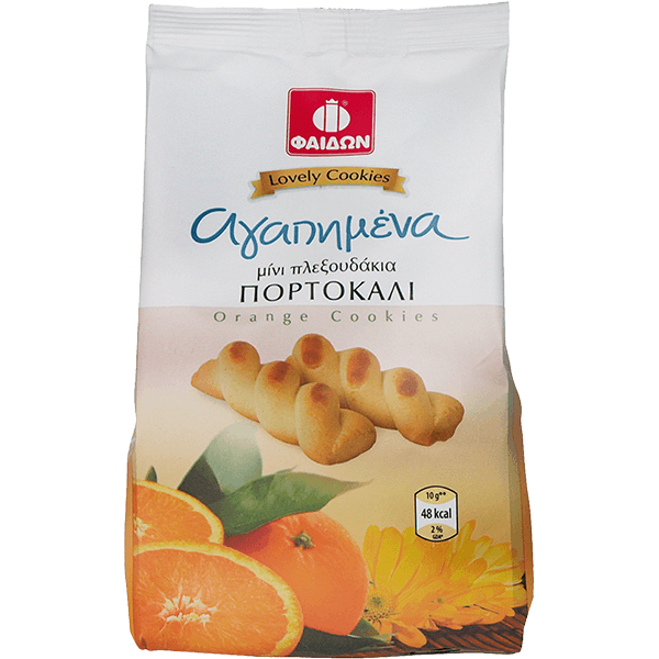 Fedon - Twist Cookies with Orange 200g
