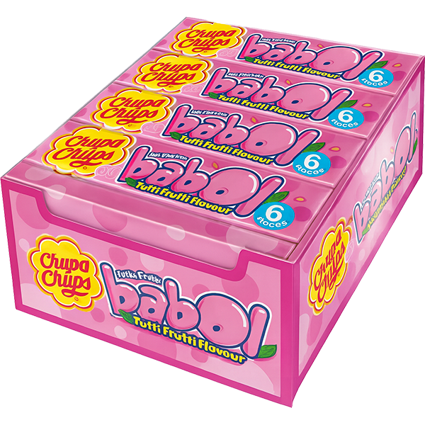 Chupa Chups - Chewing Gum Balonowa Tutti Frutti Perfetti 27.6g
