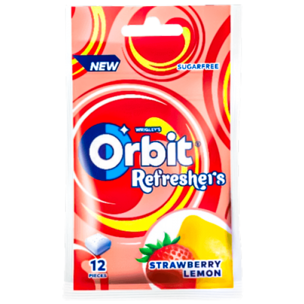 Orbit - Chewing Gum Refresh Strawberry and Lemon 26g