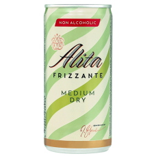 Alita - Non-Alko Sparkling Wine Frizzante Medium Dry Can 0,2l