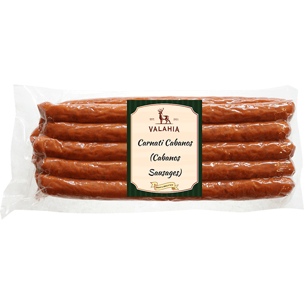 Valahia - Kabanos Sausages Carnati Cabanos VIDAT ~600g