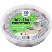 Dauparu Zuvis - Herring Fillet with Onions in Oil 200g