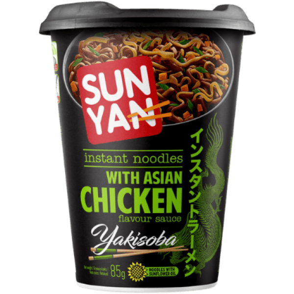 Sun Yan - Cup Noodles Asian Style Chicken Flavour 85g