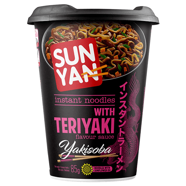 Sun Yan - Cup Noodles Teriyaki Flavour 85g