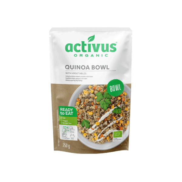 Activus - Quinoa with Vegetables Ready Meal 250g
