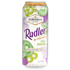 Gubernija - Radler Kiwi Gooseberry Non Alcoholic Can 500ml