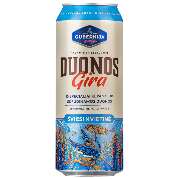 Gubernija - Bread Kvass White Wheat Can 500ml