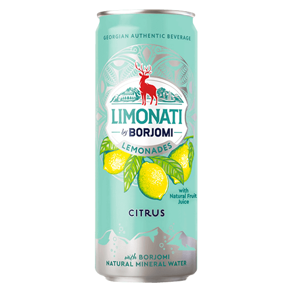 Borjomi - Lemonade Citrus Can 330ml