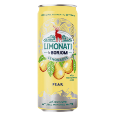 Borjomi - Lemonade Pear Can 330ml