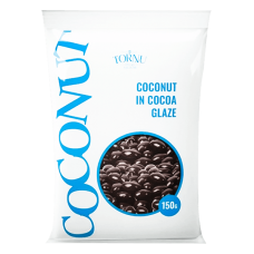 Tornu - Coconut Cubes in Cocoa Glaze 150g