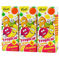 Klassic - Tropical Drink with Vitamins 200ml