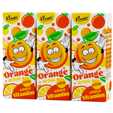 Klassic - Orange Drink with Vitamins 200ml