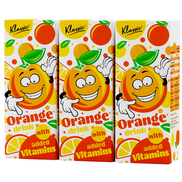 Klassic - Orange Drink with Vitamins 200ml