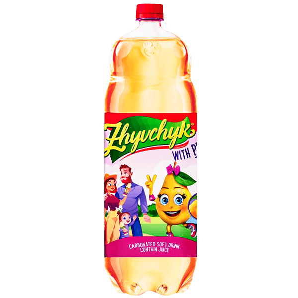 Zhyvchyk - Pear Carbonated Drink PET 2l