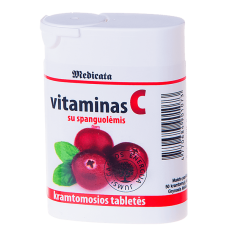 Medicata - Vitamin C with Cranberry Tablets 25g