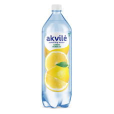 Akvile - Lemon Flavour Lightly Carbonated Water 1.5L