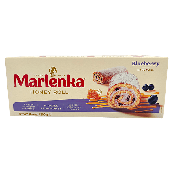 Marlenka - Honey Roll with Blueberries 300g