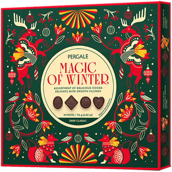 Pergale - Winter Collection Sweets with Dark Chocolate 114g