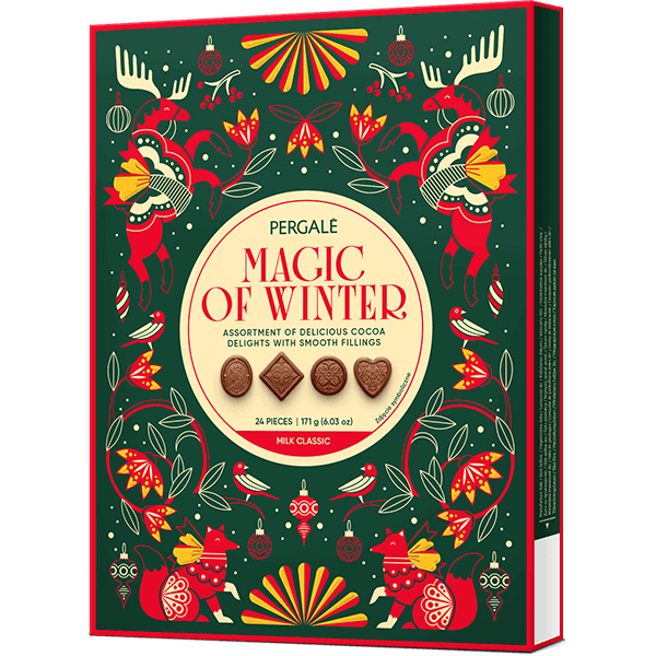 Pergale - Assorted Milk Chocolates Magic of Winter 171g