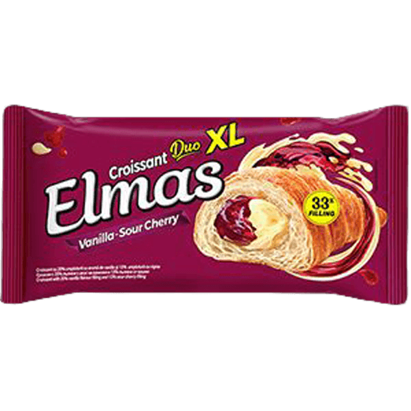 Elmas - Croissant Max Vanilla Cherry 80g