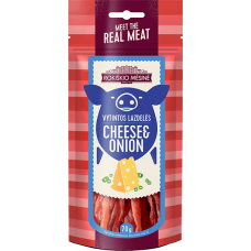 Rokiskio Mesine - Cheese and Onion Dried Tenderloin Sticks 70g