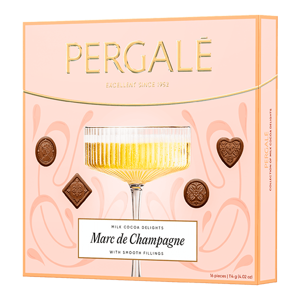 Pergale - Sweets Milk Cocoa Delights Marc de Champagne 114g
