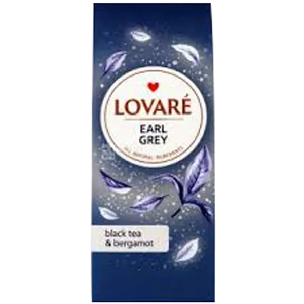 Lovare - Black Tea with Bergamot Earl Gray 80g
