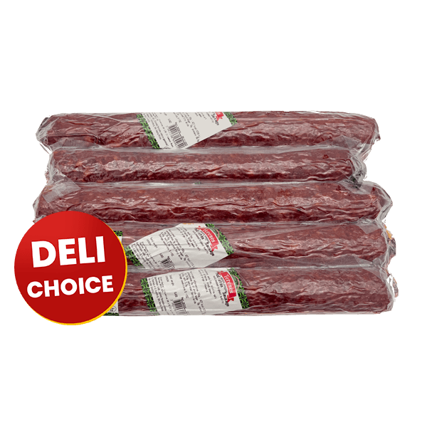 Tereses Gaminiai - Cesnakine Cold Smoked Sausage with Garlic (5x500g) ~2.5kg