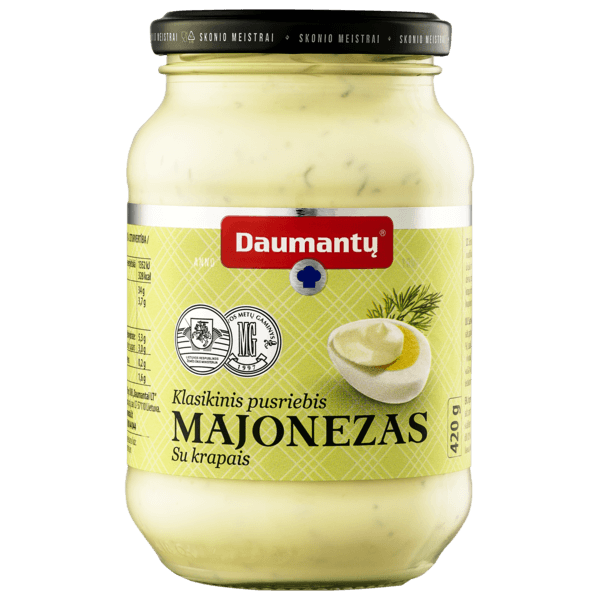 Daumantu - Mayonnaise with Dill 420g