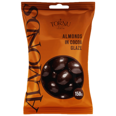 Tornu - Almonds in Cocoa Glaze 150g