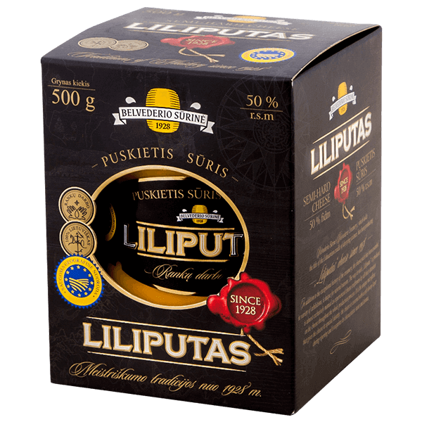 Luksiu Pienine - Liliputas Semi Hard Cheese 500g