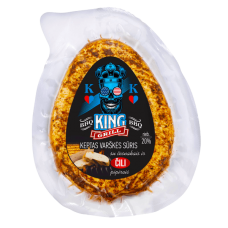 Luksiu Pienine - BBQ King Fried Curd Cheese with Garlic Chili Pepper 230g