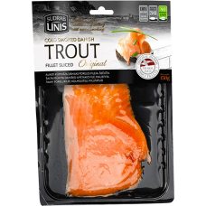 Sudrablinis - Lightly Salted Trout Sliced 150g