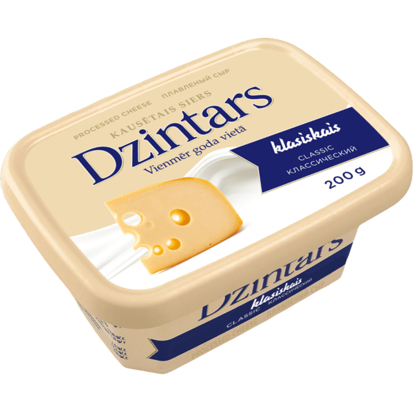 Dzintars - Processed Cheese Classic 200g