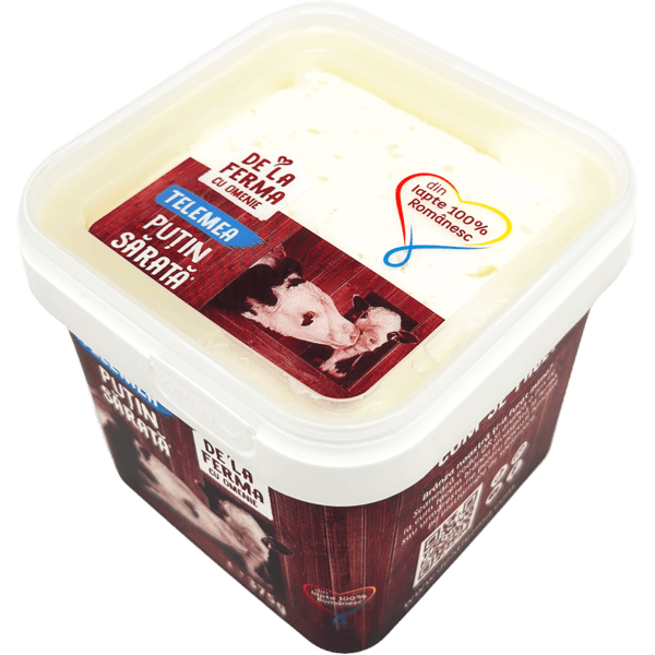 De La Ferma - Cow Cheese a Little Salty 375g