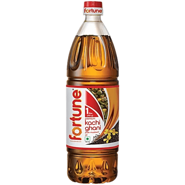 Fortune - Kachhi Ghani Pure Mustard Oil 1l