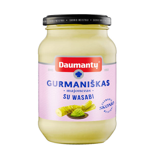 Daumantu - Gourmet Mayonnaise with Wasabi 400g