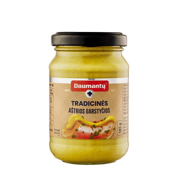 Daumantu - Mustard Traditional 180g