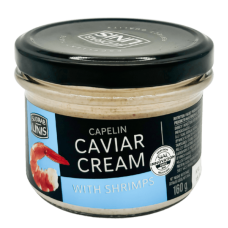Sudrablinis - Capelin Caviar Cream with Shrimps 160g