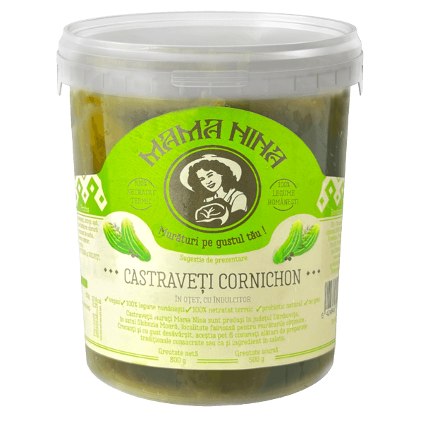 Mama Nina - Pickled Cucumbers in Vinegar 800g