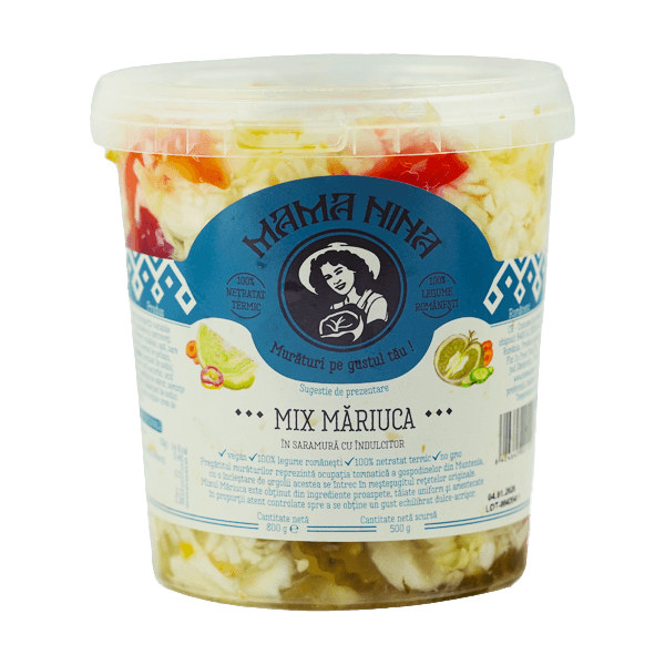 Mama Nina - Mariuca Pickled Vegetables Mix 800g
