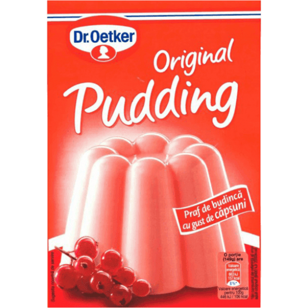 Dr.Oetker - Strawberry Pudding 40g