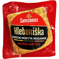 Samsonas - Kleboniska Hot Smoked Pork Loin ~300g kg
