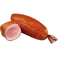 Rokiskio Mesine - Hot Smoked Pork Ham Kauno Kumpelis ~800g