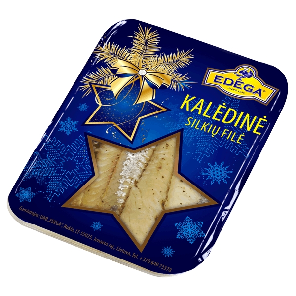 Edega - Kaledine Herring Fillet in Oil 1kg