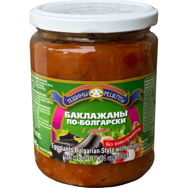 Teshchiny Recepty - Eggplants Bulgarian Style 540ml