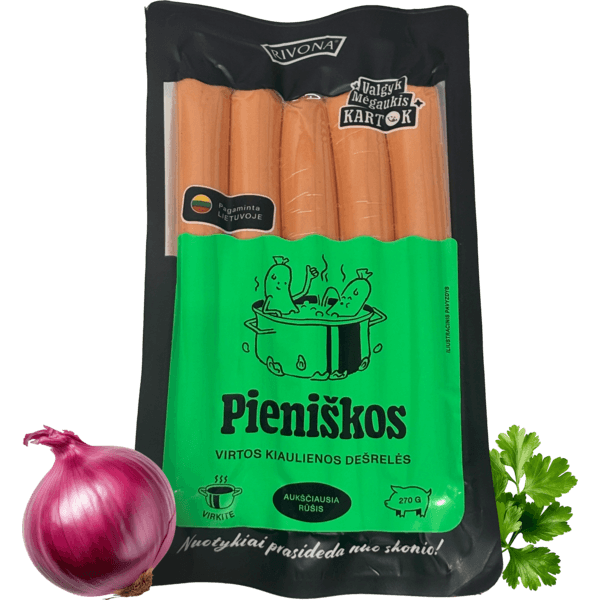 Rivona - Cooked Pieniskos Sausages 270g