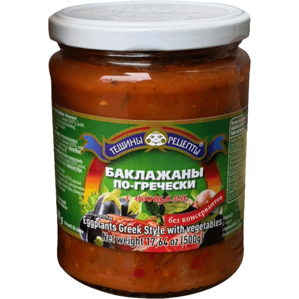 Teshchiny Recepty - Eggplants Greek Style 540ml