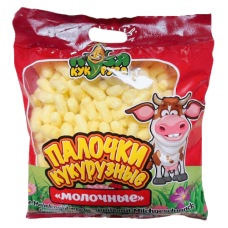 Kuzya Kukuruzya - Sweet Corn Sticks with Milk Flavour Milk 140g